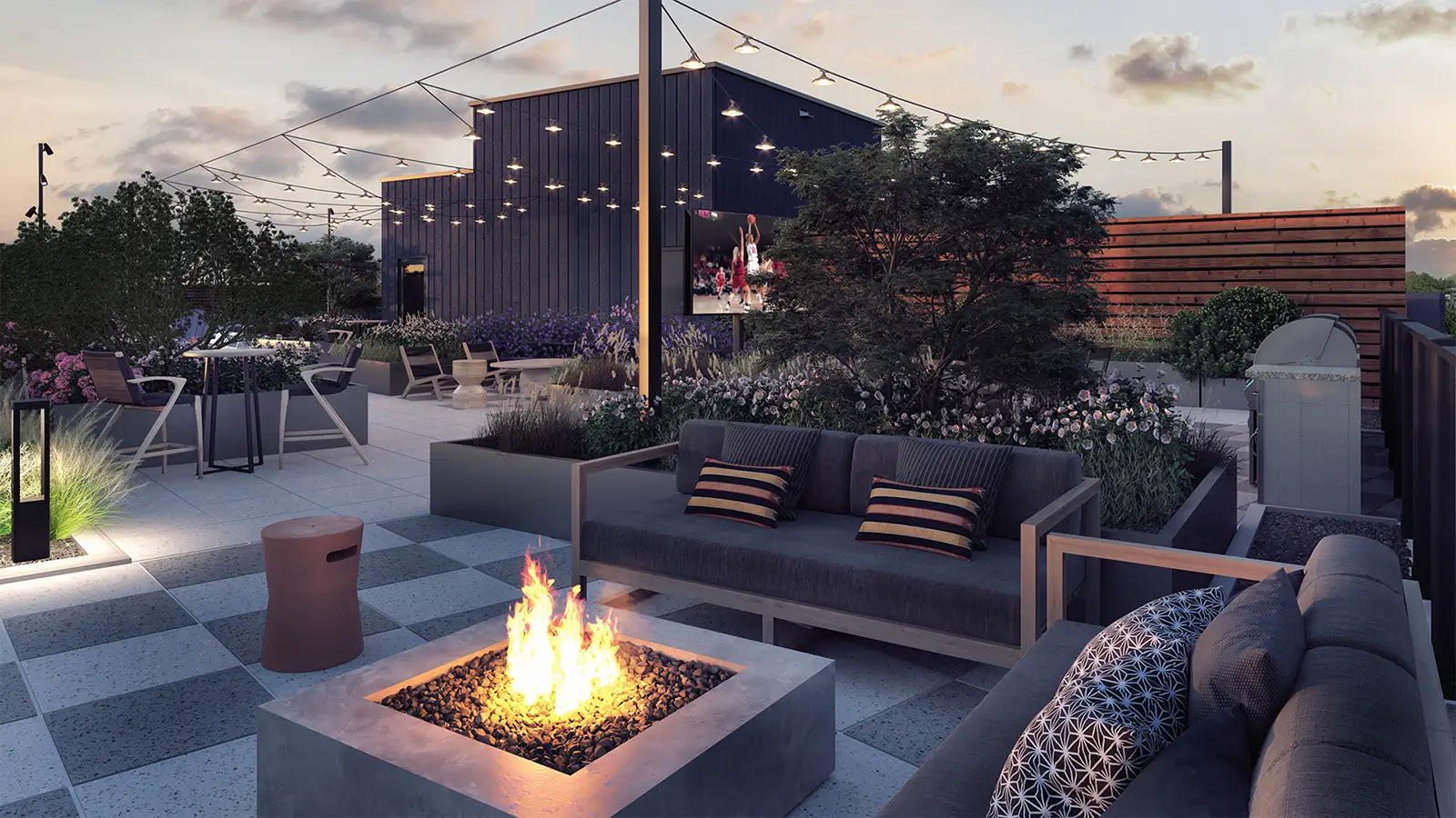 outdoor firepit