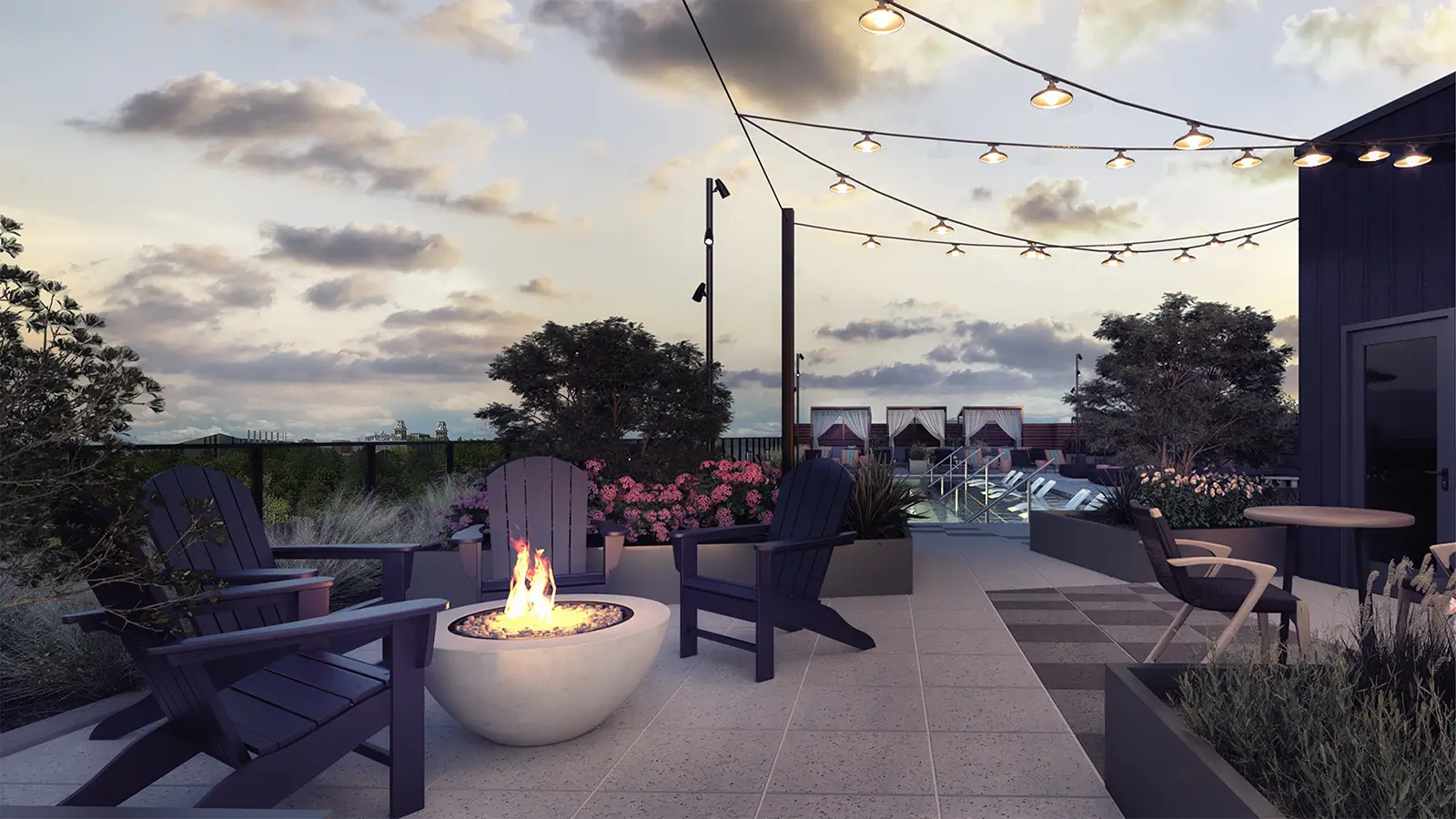 outdoor firepit