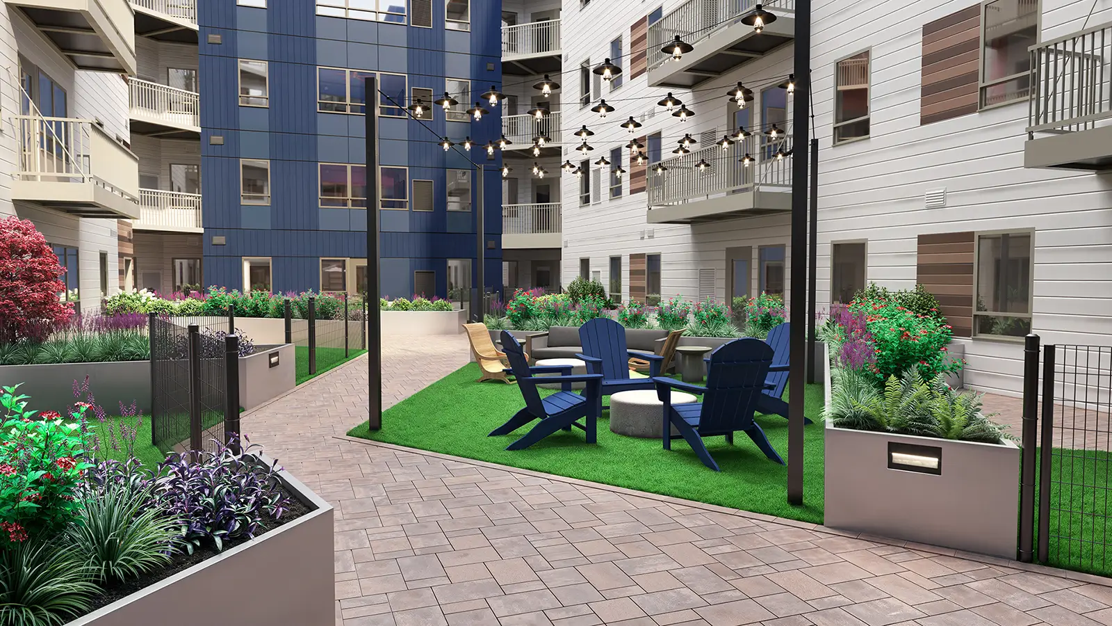 outdoor community space