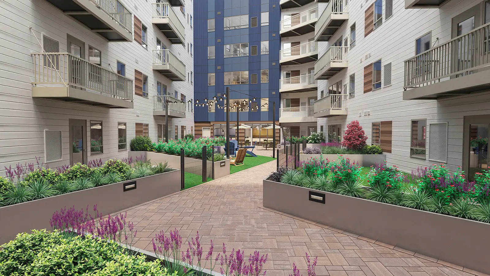 outdoor community space