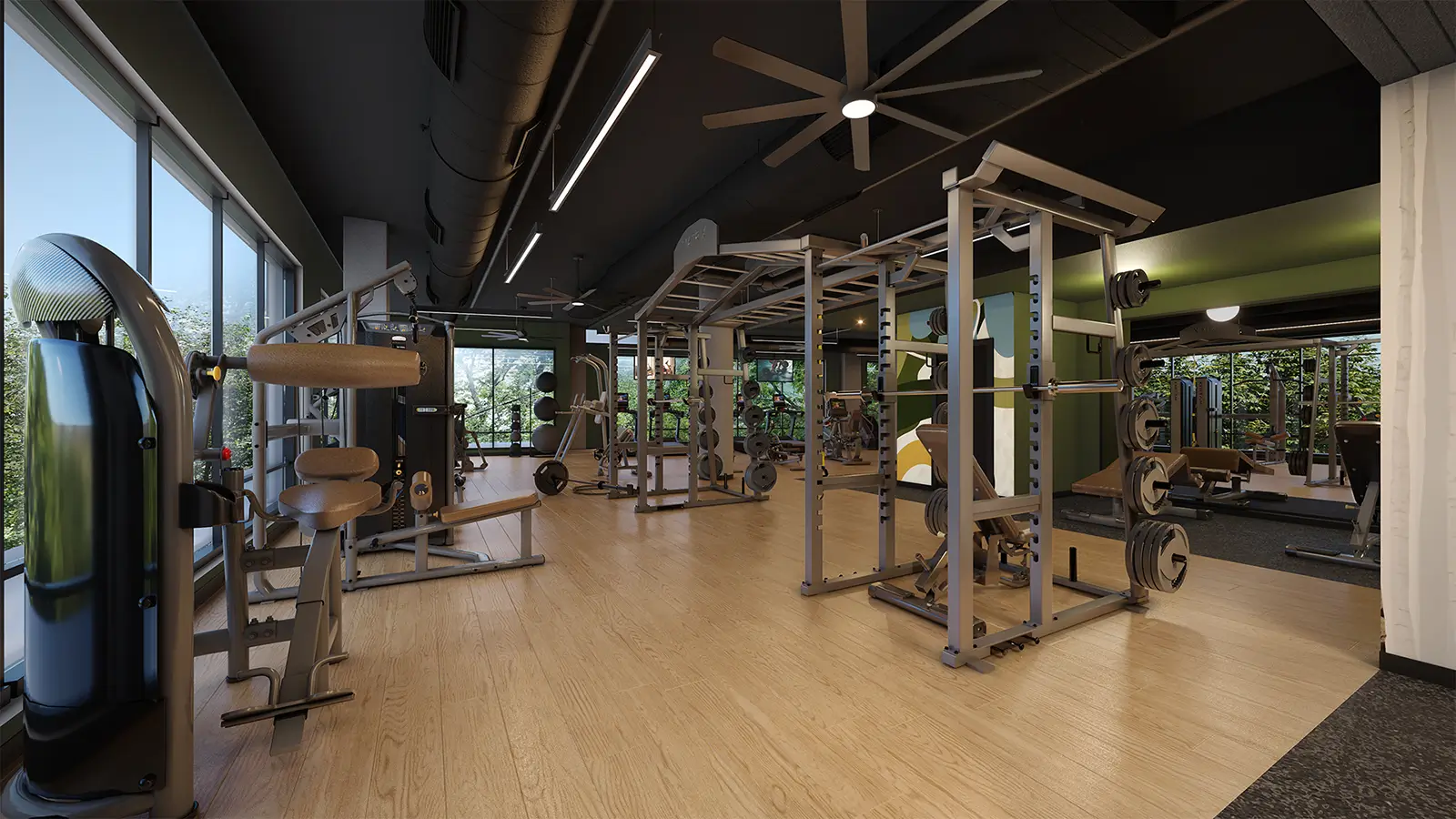 fitness center