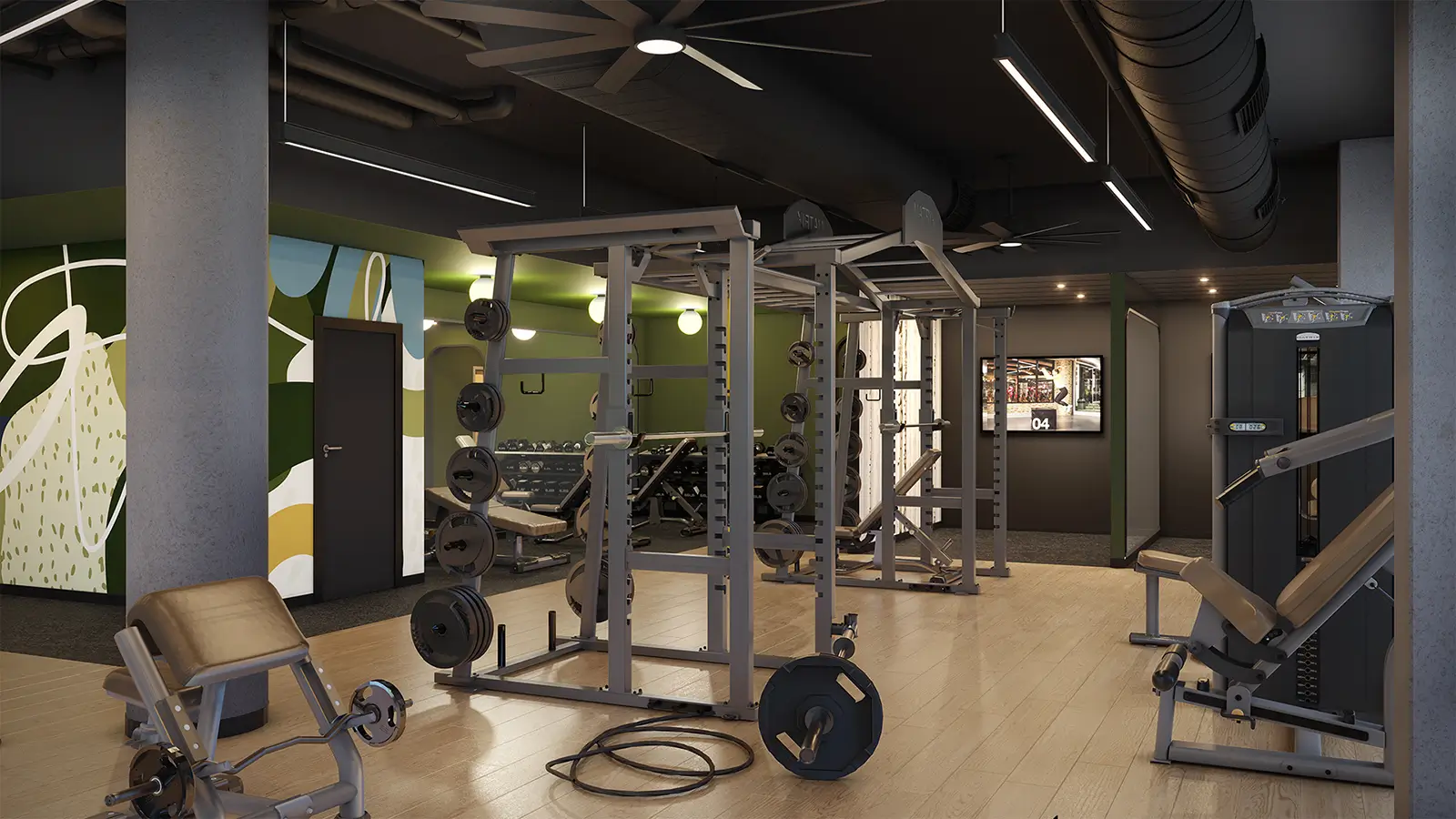 fitness center
