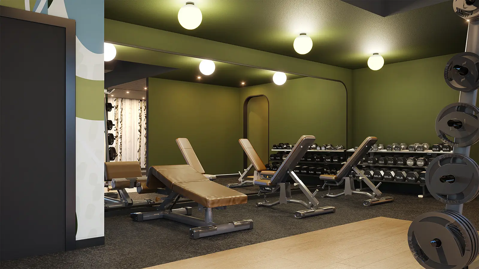 fitness center