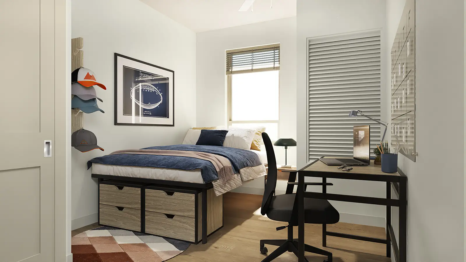 apartment bedroom