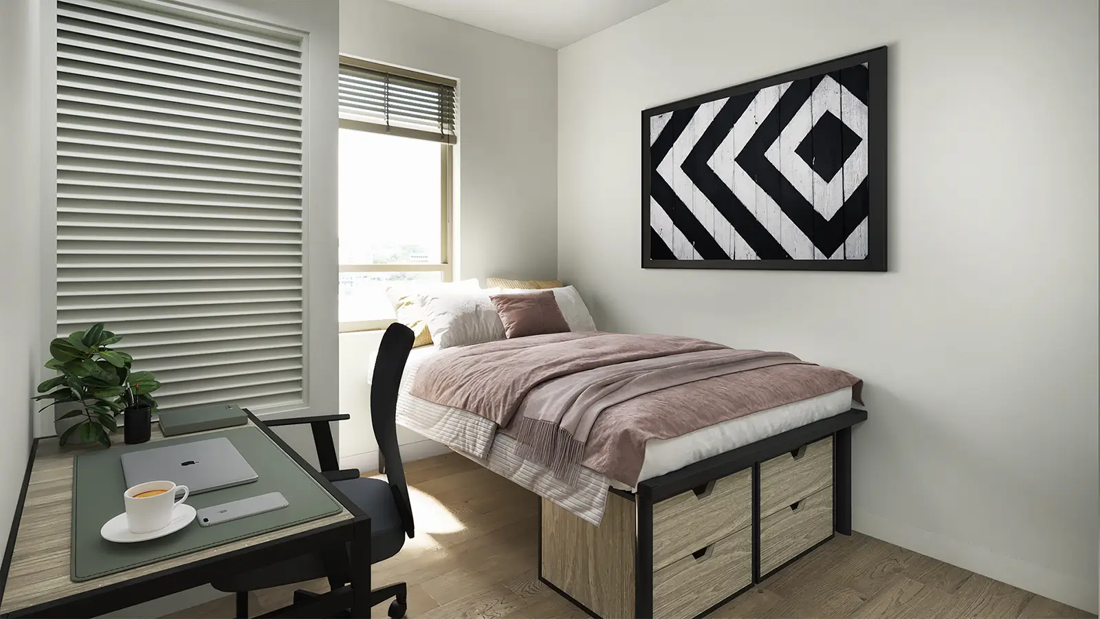 apartment bedroom
