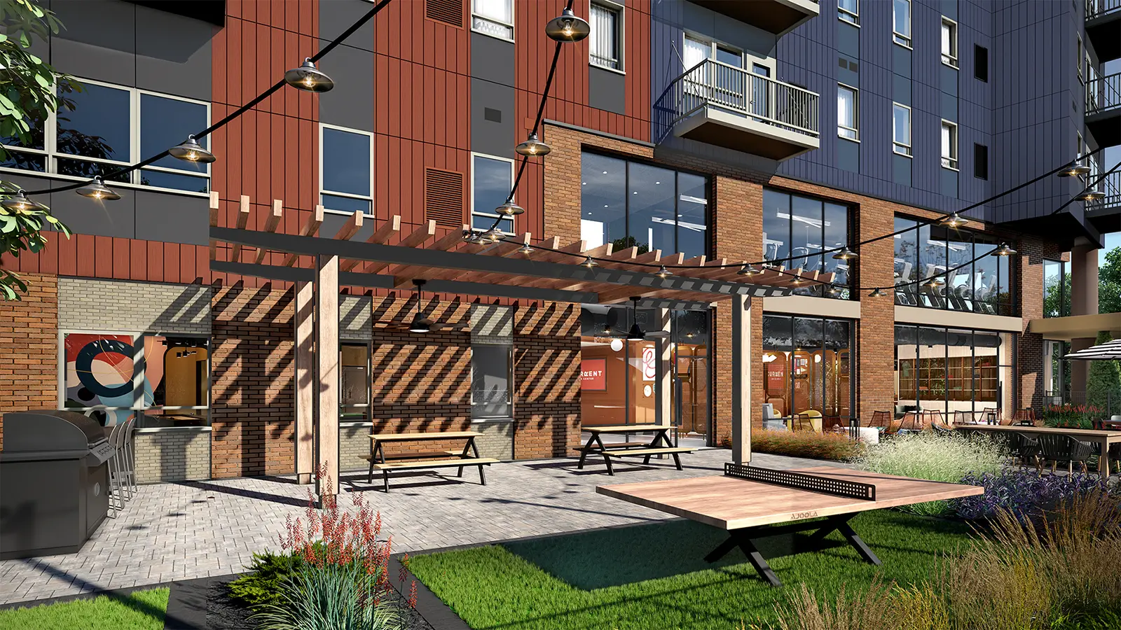 outdoor community spaces