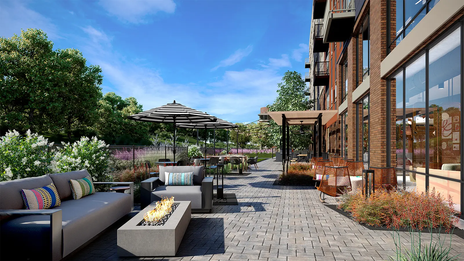 outdoor community spaces